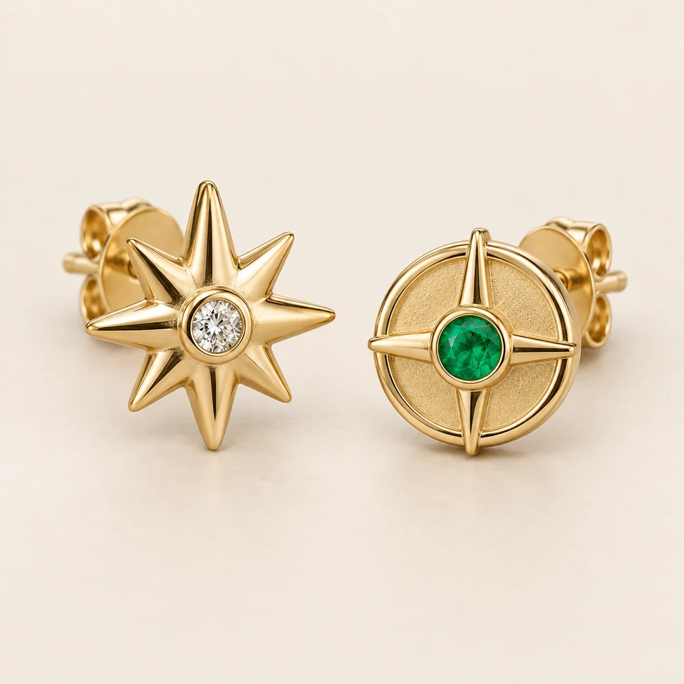Norte y sur, aretes