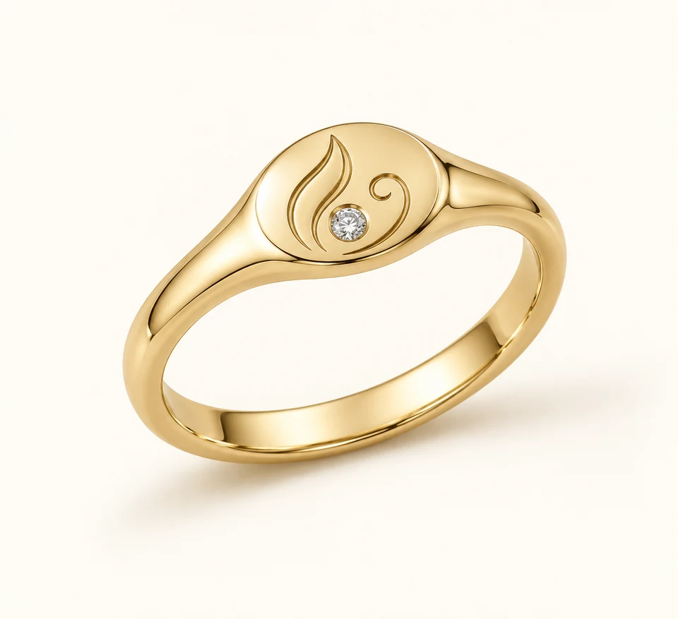 Fuego creativo, anillo