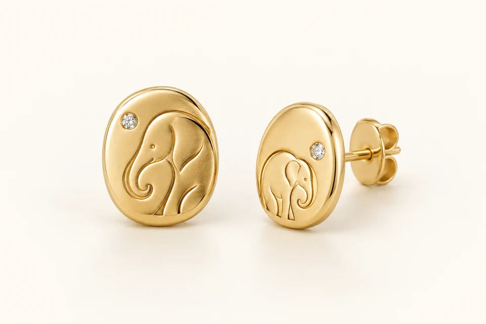 Memoria y familia, aretes