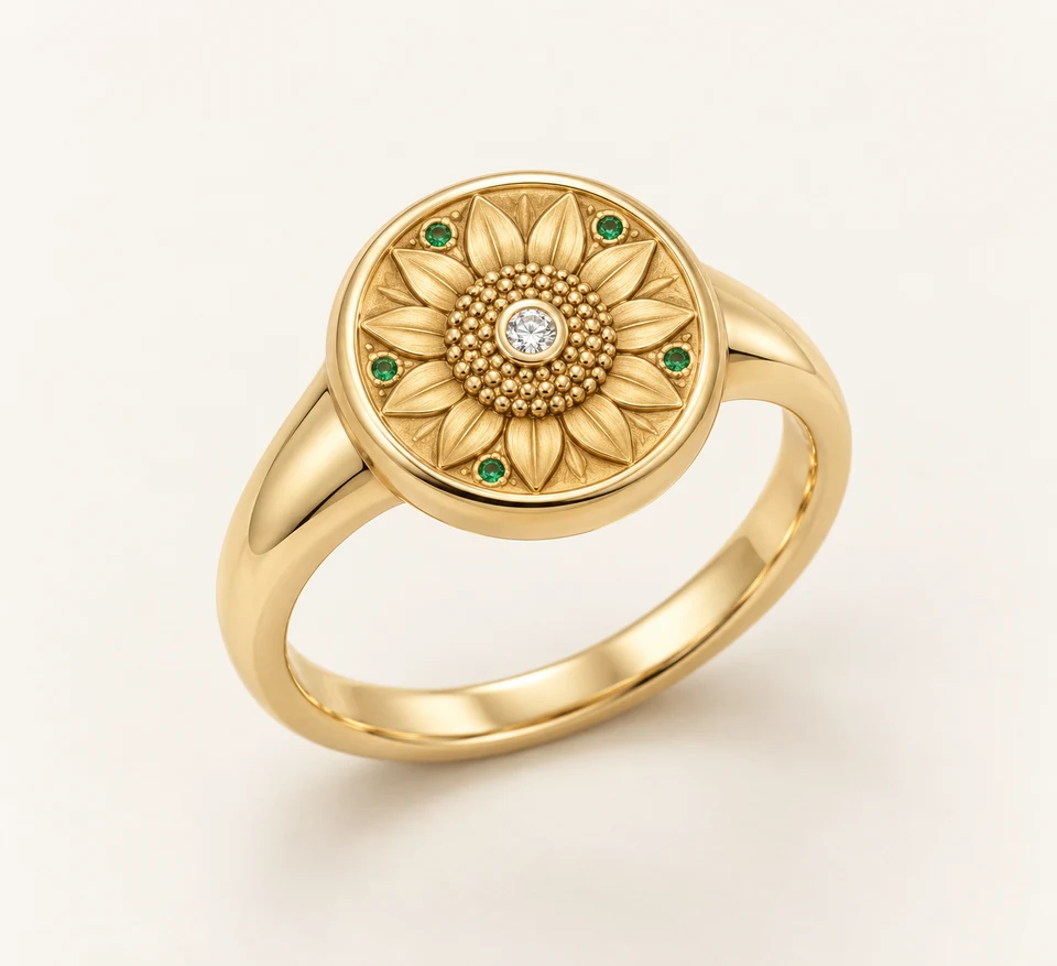 Luz solar, anillo