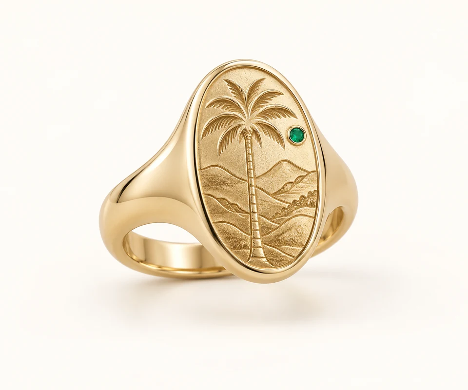 Altura serena, anillo
