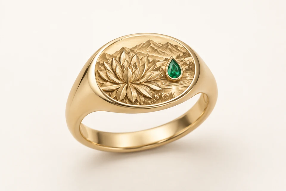 Agua de origen, anillo