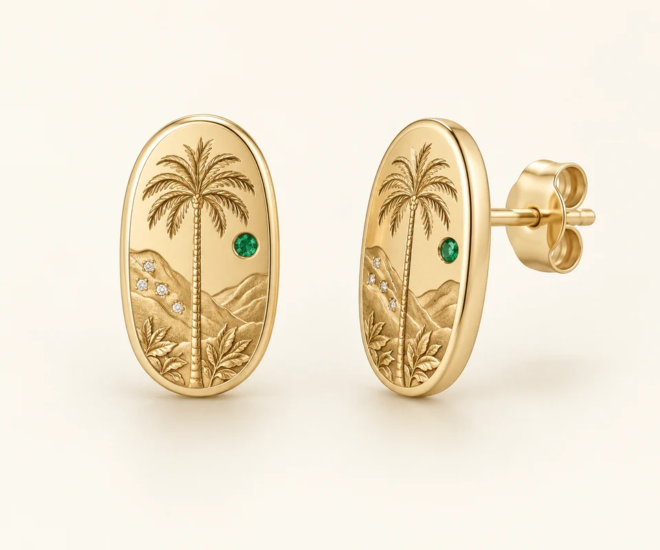 Altura serena, aretes