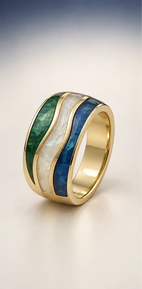 Luz de mopa-mopa — anillo, anillo