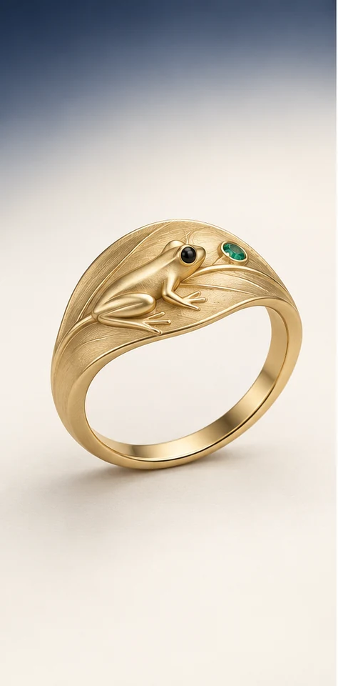 Oro vivo — anillo, anillo